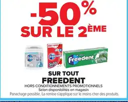 Carrefour FREEDENT offre