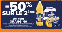 Carrefour ORANGINA offre
