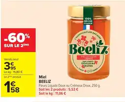 Carrefour BEELIZ Miel offre