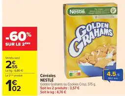 Carrefour NESTLÉ Céréales offre