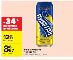 Carrefour FLYING FISH Bière aromatisée offre