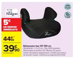 Carrefour Rehausseur bas offre