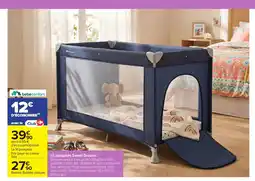 Carrefour BEBECONFORT Lit parapluie Sweet Dreams offre
