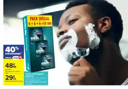 Carrefour GILLETTE Lames Pack Spécial offre