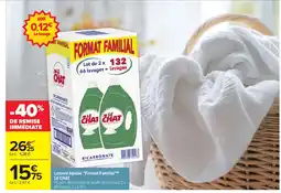 Carrefour LE CHAT Lessive liquide Format Familial offre