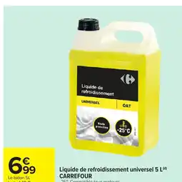 Carrefour CARREFOUR Liquide de refroidissement universel offre