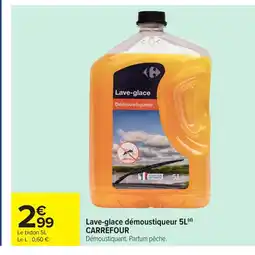 Carrefour CARREFOUR Lave-glace démoustiqueur offre