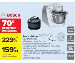 Carrefour BOSCH Robot pâtissier offre