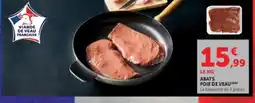 U Express Abats foie de veau offre