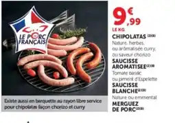 U Express Chipolatas offre