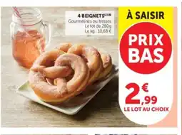 U Express 4 beignets offre