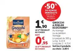 U Express ECOCHARD Gnocchi a poeler offre