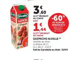 U Express ALVALLE Gazpacho offre