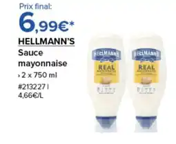 Costco HELLMANN'S Sauce mayonnaise offre