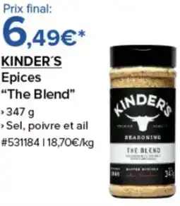 Costco KINDER'S Epices The Blend offre
