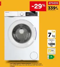 BUT DAEWOO Lave-linge wmfb7452woafr offre