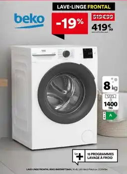 BUT BEKO Lave-linge frontal bmedwft38411 offre