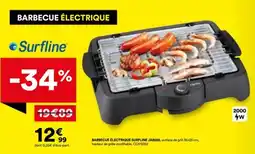 BUT SURFLINE Barbecue électrique ja8022 offre