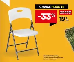 BUT Chaise pliante offre