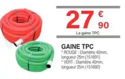Chretien Matériaux Gaine TPC offre