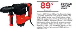 Chretien Matériaux Burineur inventiv 1500w offre