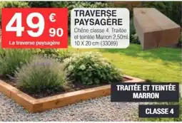Chretien Matériaux Traverse paysagère offre