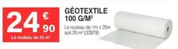 Chretien Matériaux Géotextile 100 g/m² offre