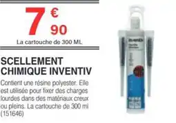 Chretien Matériaux INVENTIV Scellement chimique offre