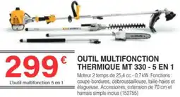 Chretien Matériaux Outil multifonction thermique mt 330 - 5 en 1 offre