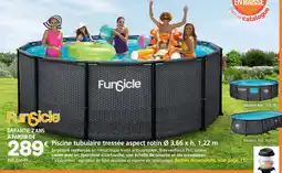 Provence Outillage Piscine tubulaire tressée aspect rotin offre