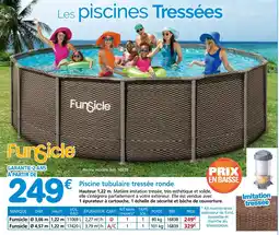 Provence Outillage Piscine tubulaire tressée ronde offre