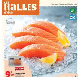 Auchan 4 pavés de saumon atlantique offre