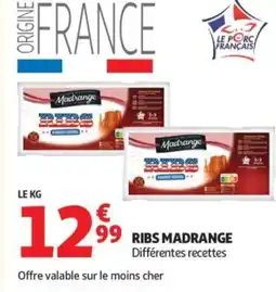 Auchan MADRANGE Ribs offre