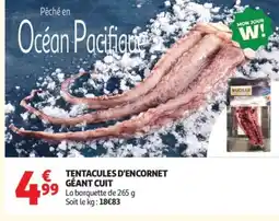 Auchan Tentacules d'encornet géant cuit offre