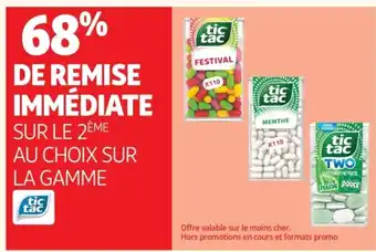 Auchan TIC TAC offre