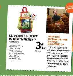 E.Leclerc GRANGIER Les pommes de terre de consommation offre