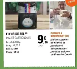 E.Leclerc PIGUET GASTRONOMIE Fleur de sel offre