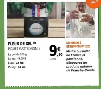PIGUET GASTRONOMIE Fleur de sel