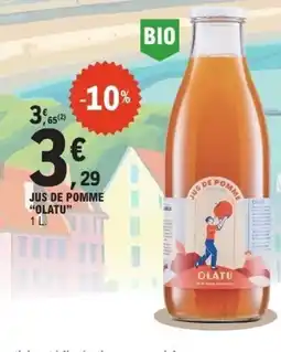 E.Leclerc OLATU Jus de pomme offre
