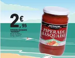 E.Leclerc BAIONADE Piperade basquaise offre