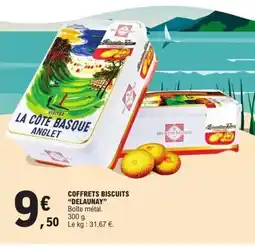 E.Leclerc DELAUNAY Coffrets biscuits offre