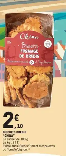 E.Leclerc OKINA Biscuits brebis offre
