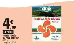 E.Leclerc Truite fumée du pays basque offre