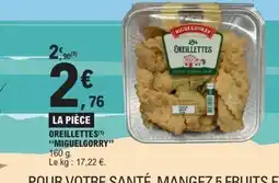 E.Leclerc MIGUELGORRY Oreillettes offre