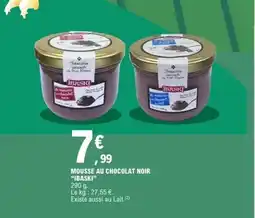 E.Leclerc IBASKI Mousse au chocolat noir offre