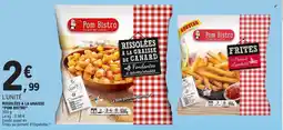E.Leclerc POM BISTRO Rissolées à la graisse offre