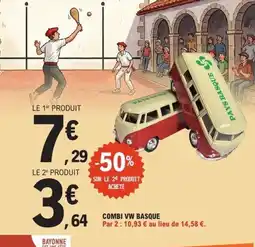 E.Leclerc Combi vw basque offre
