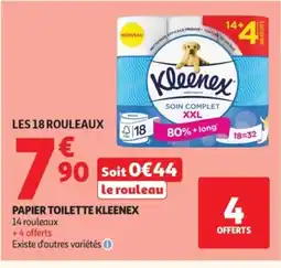Auchan KLEENEX Papier toilette offre