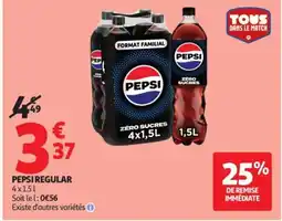 Auchan PEPSI Regular offre