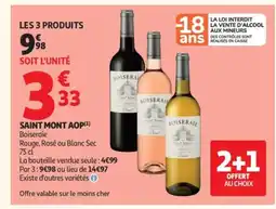 Auchan BOISERAIE Saint mont aop offre